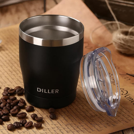 Stainless steel coffee mug